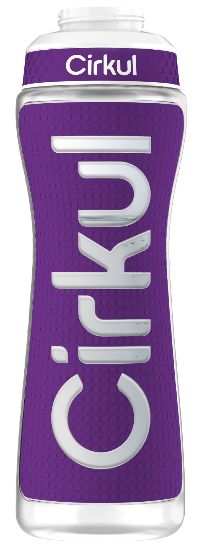 22oz. Grip Squeeze Plastic Bottle & Sport Lid YB6I