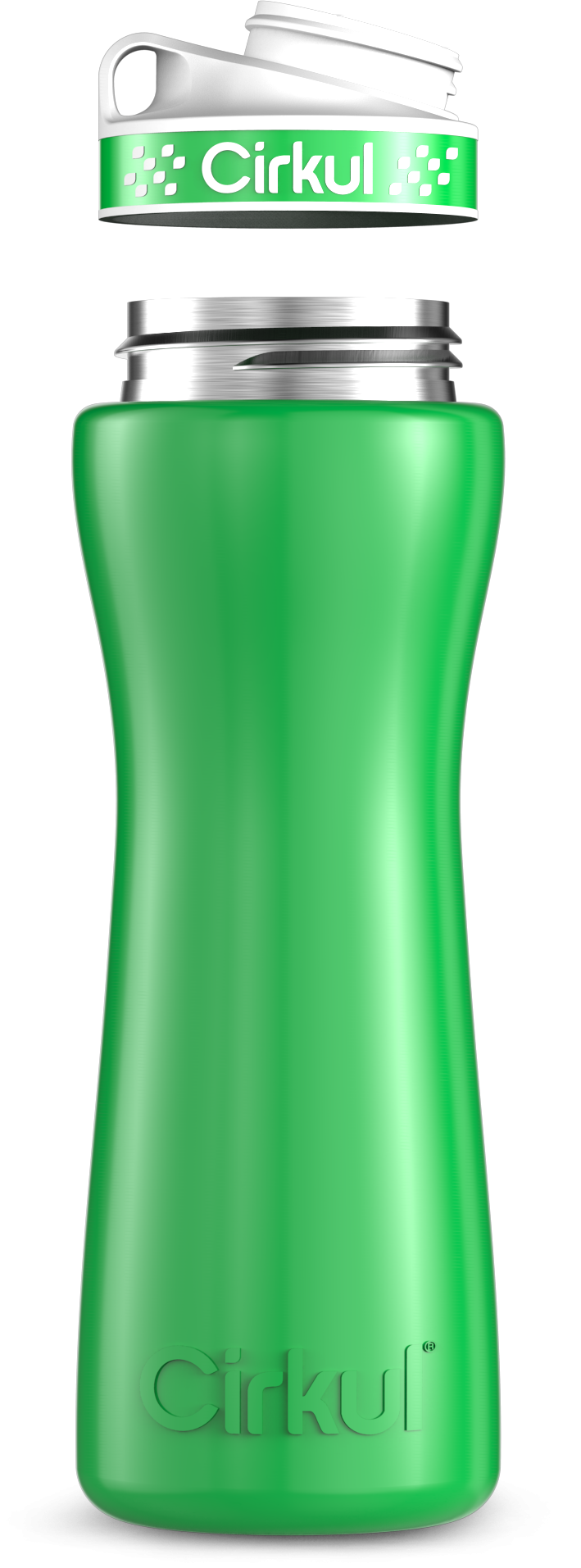 Custom 22oz. Stainless Steel Bottle & Comfort Grip Lid IV6L