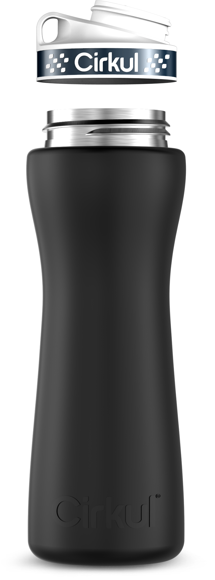 Custom 22oz. Stainless Steel Bottle & Comfort Grip Lid IV6L
