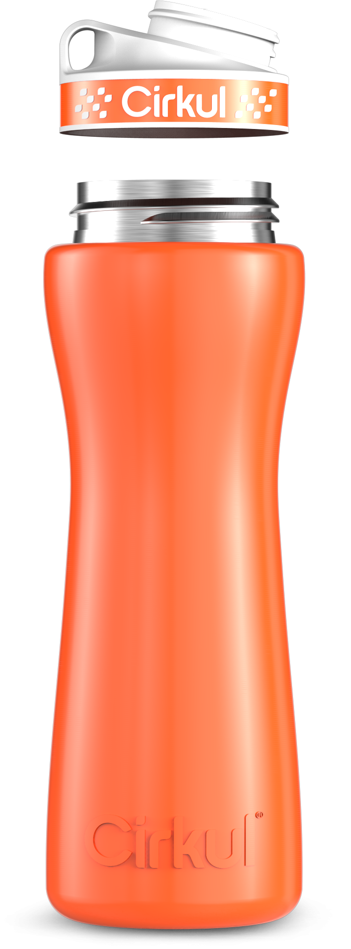 Custom 22oz. Stainless Steel Bottle & Comfort Grip Lid IV6L