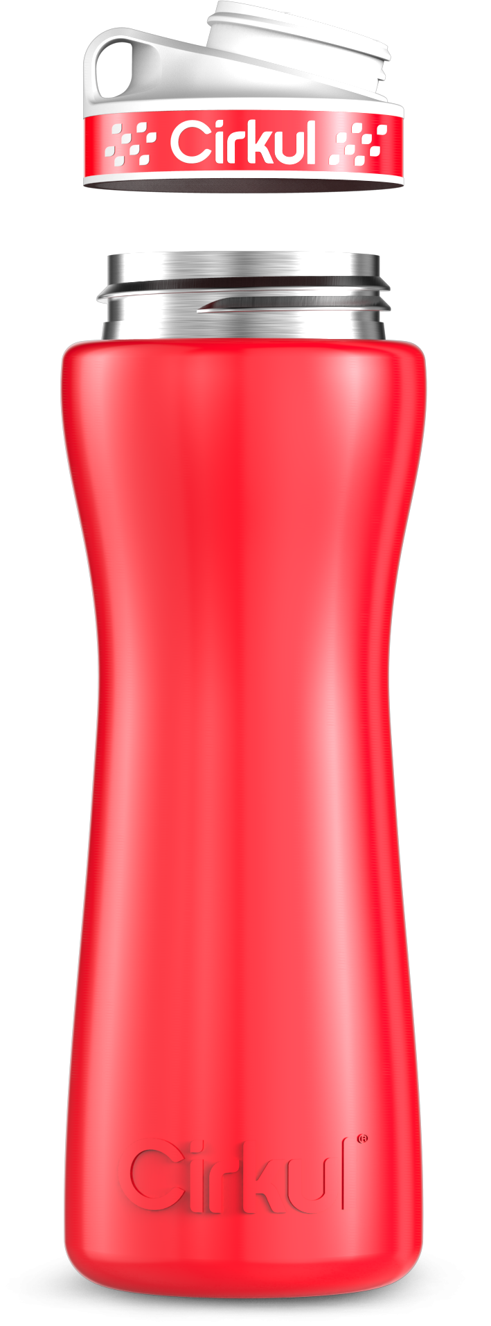 Custom 22oz. Stainless Steel Bottle & Comfort Grip Lid IV6L