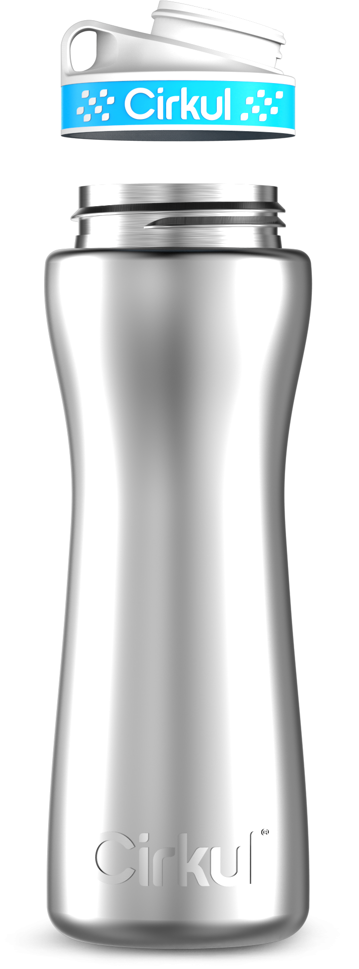Custom 22oz. Stainless Steel Bottle & Comfort Grip Lid IV6L