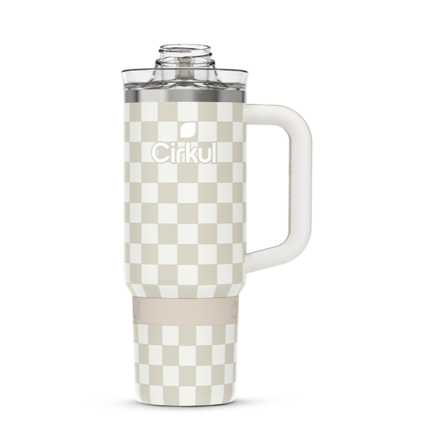 Limited Edition: 30oz. Taupe Tartan Travel StrawSip™ Tumbler EW7P