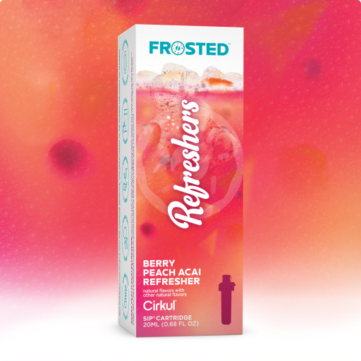Frosted Berry Peach Acai Refresher XTH1
