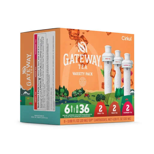 Gateway Tea® 6-Pack Variety Pack 2P1W